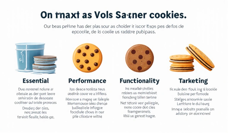 Différents types de cookies expliqués visuellement