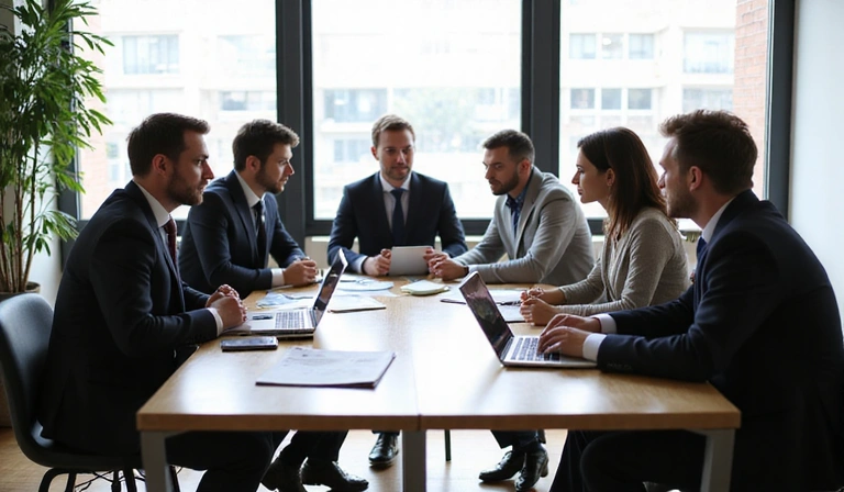 Réunion d'équipe HomeSure Counsel